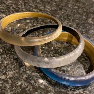 3 Alexis Bittar bracelets